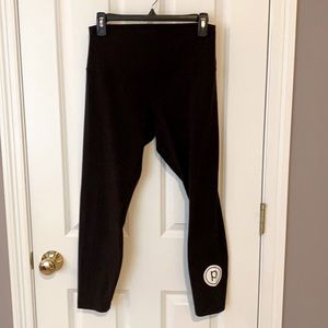Lululemon black Pure Barre align leggings sz 10